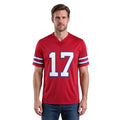 Matching Family #17 Football Stitched Jersey Red | Men Women Youth Game Day Shirt, Free Shipping